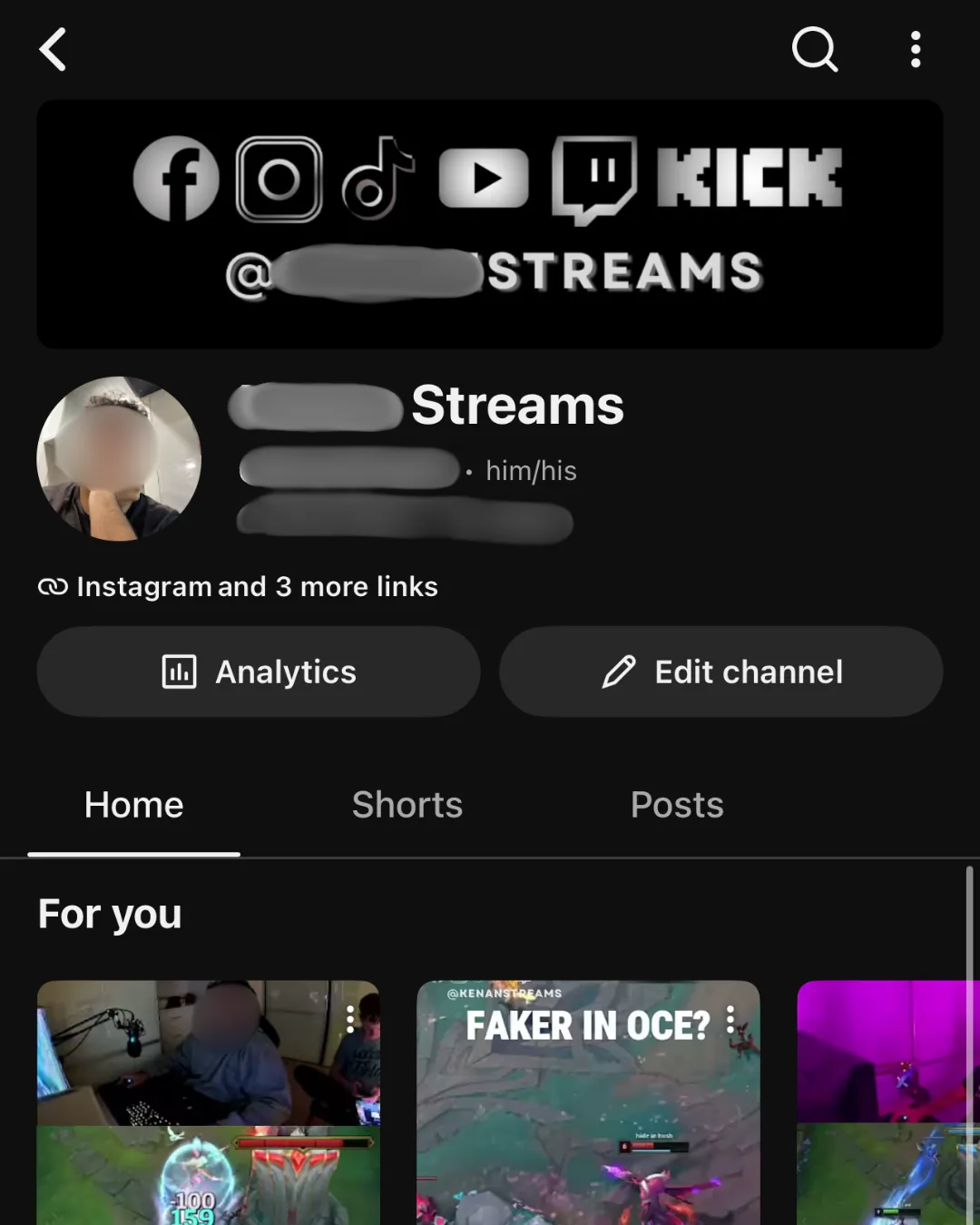 Gaming channel
